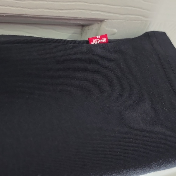 LEVI'S 501 BRAND SIGNATURE MENS BLACK SHORT SLEEVE RELAXED T-SHIRT SIZE LARGE - Picture 5 of 11